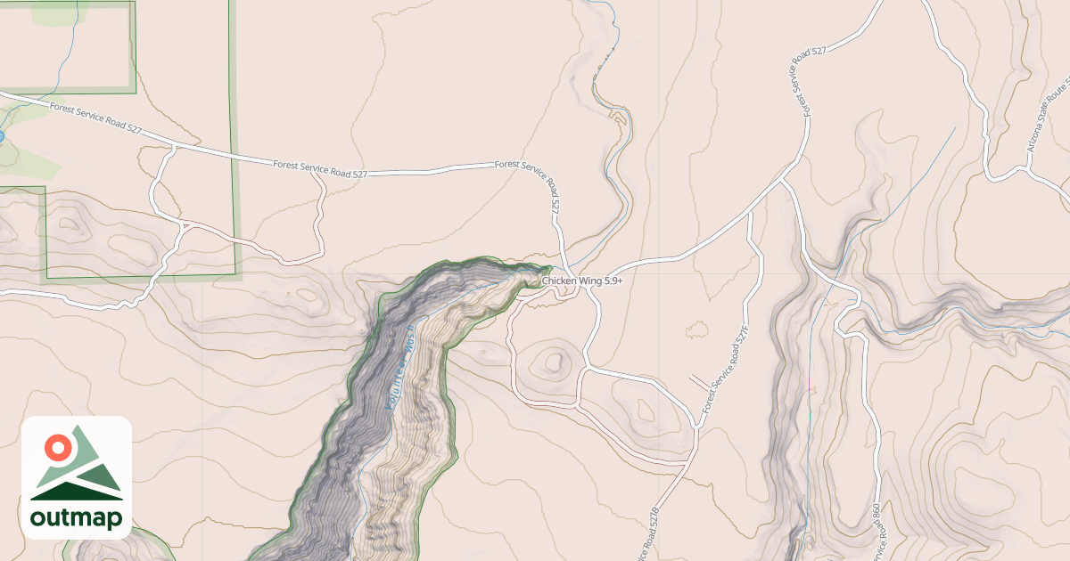 Map of Chicken Wing