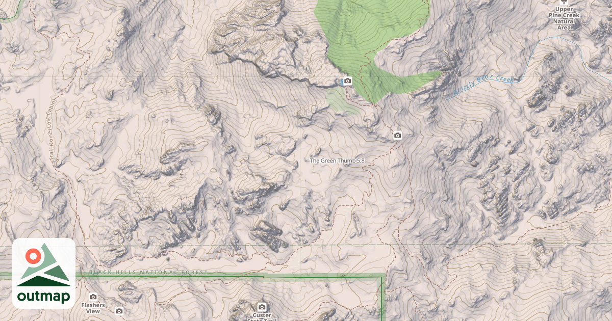 Map of The Green Thumb