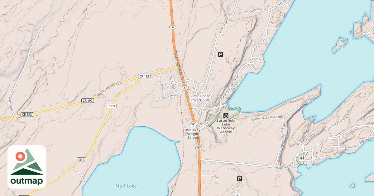 Map of Butter Finger (Project)