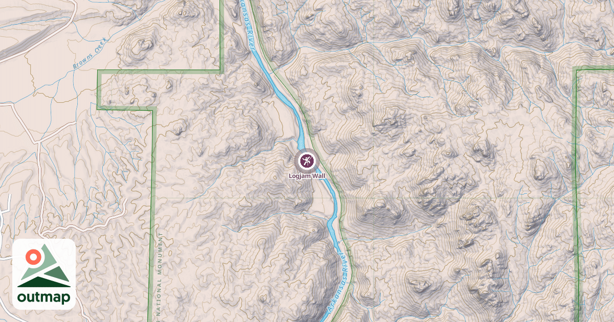Map of Logjam Wall
