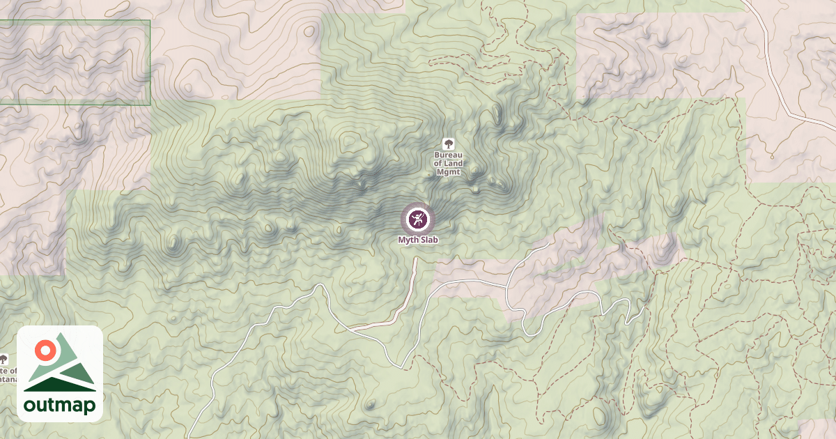 Map of Myth Slab
