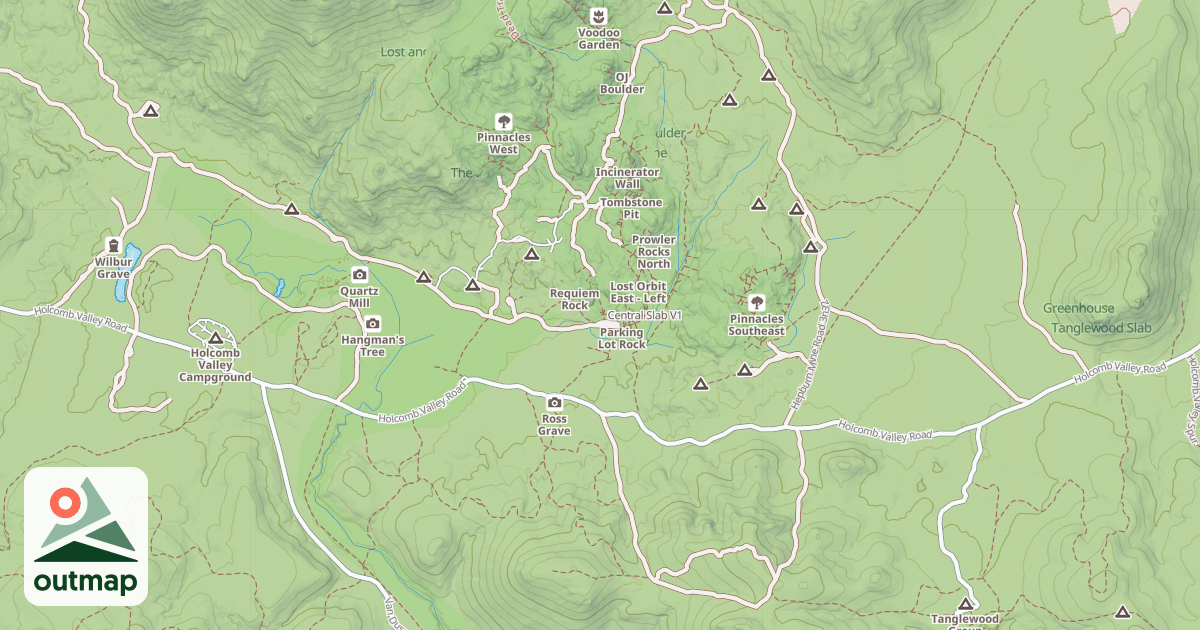 Map of Central Slab