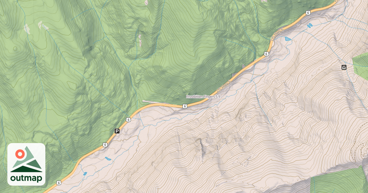 Map of Frostbitten Fingers