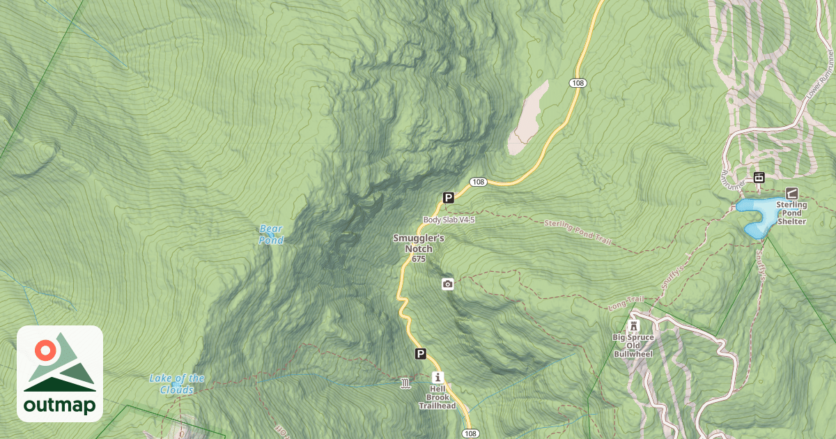 Map of Body Slab