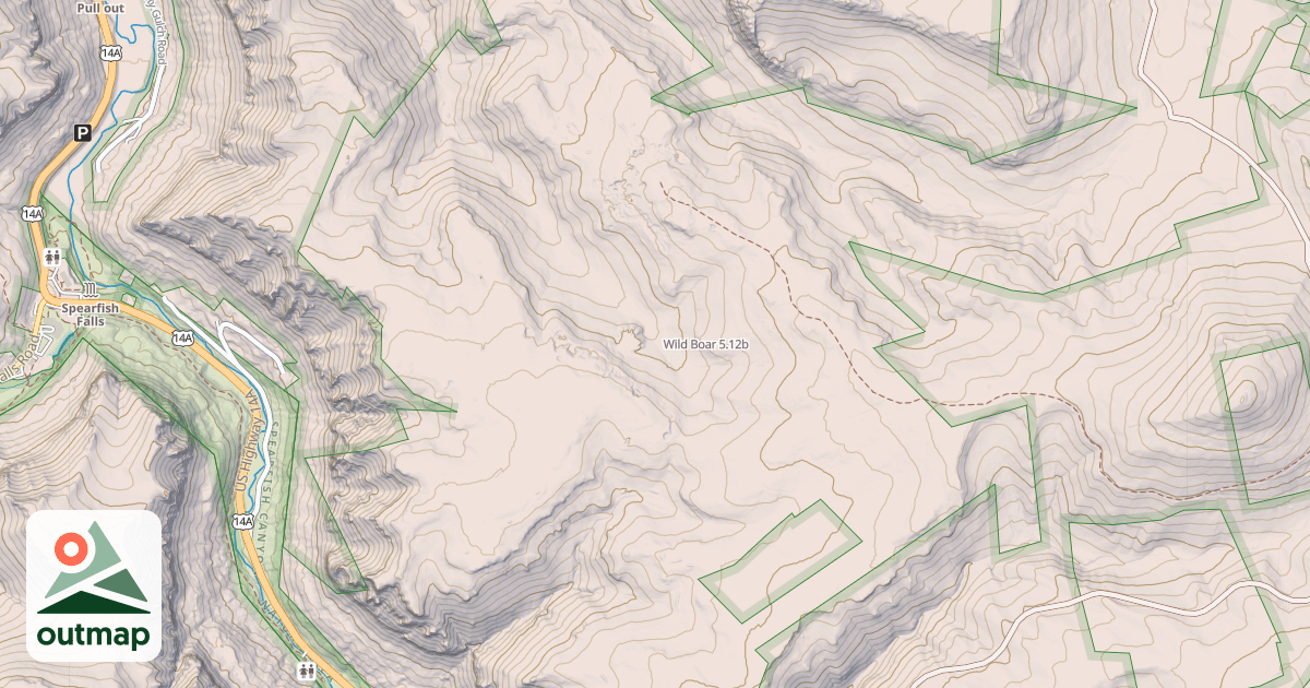 Map of Wild Boar