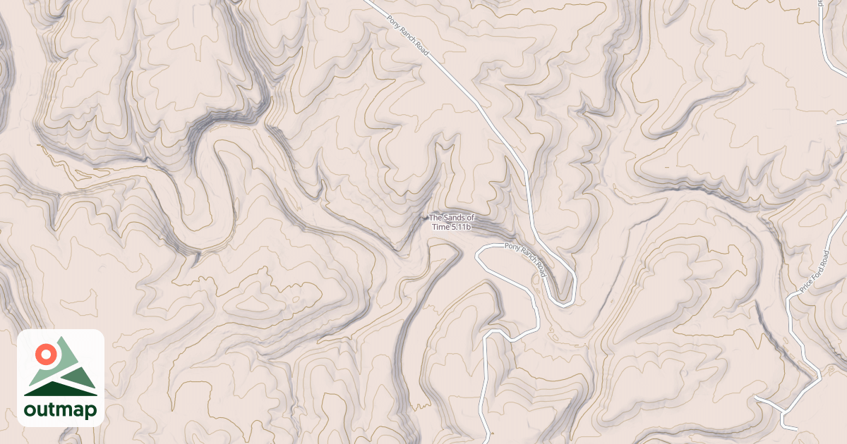 Map of The Sands of Time