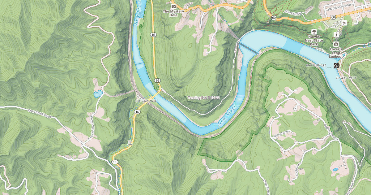Map preview of Tanning Bed