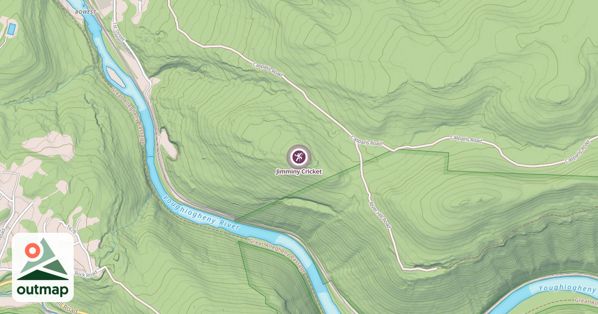 Map of Jimminy Cricket