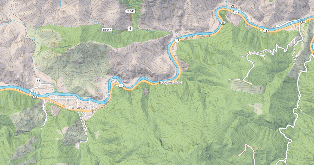 Map preview of Blocky Arete