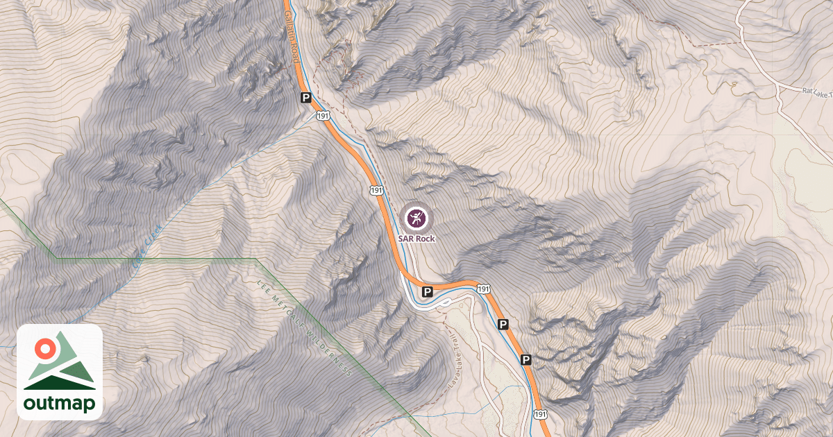 Map of SAR Rock