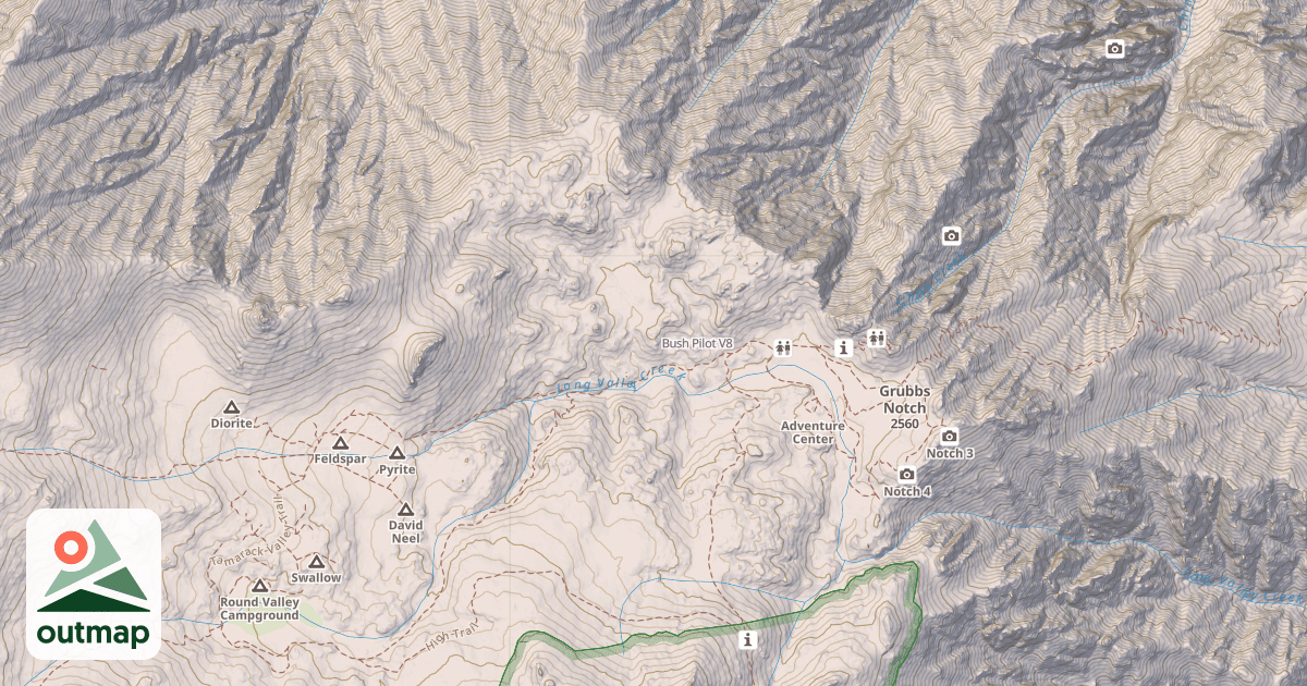 Map of Bush Pilot