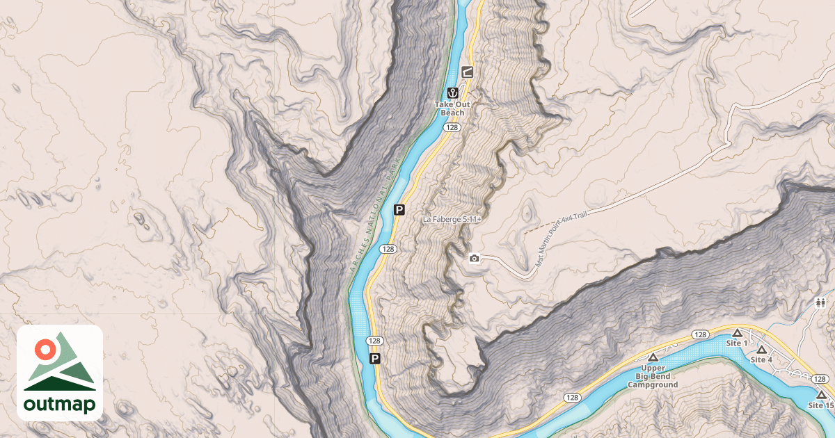 Map of La Faberge