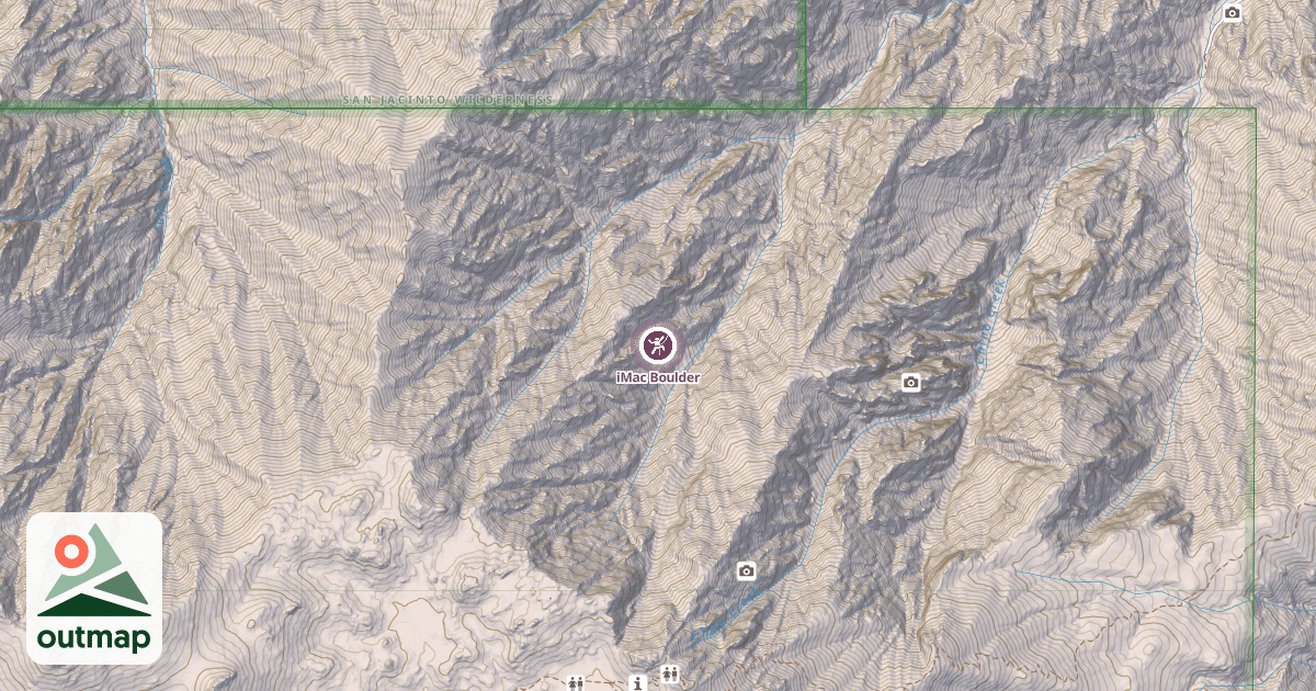 Map of iMac Boulder