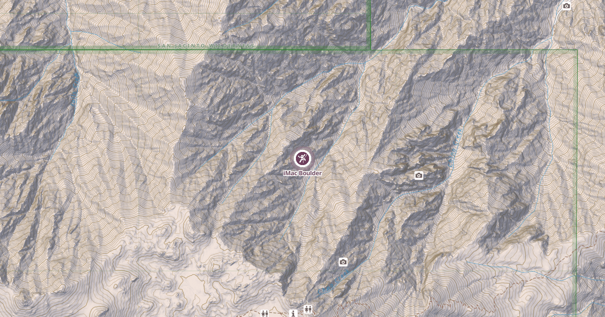 Map preview of iMac Boulder