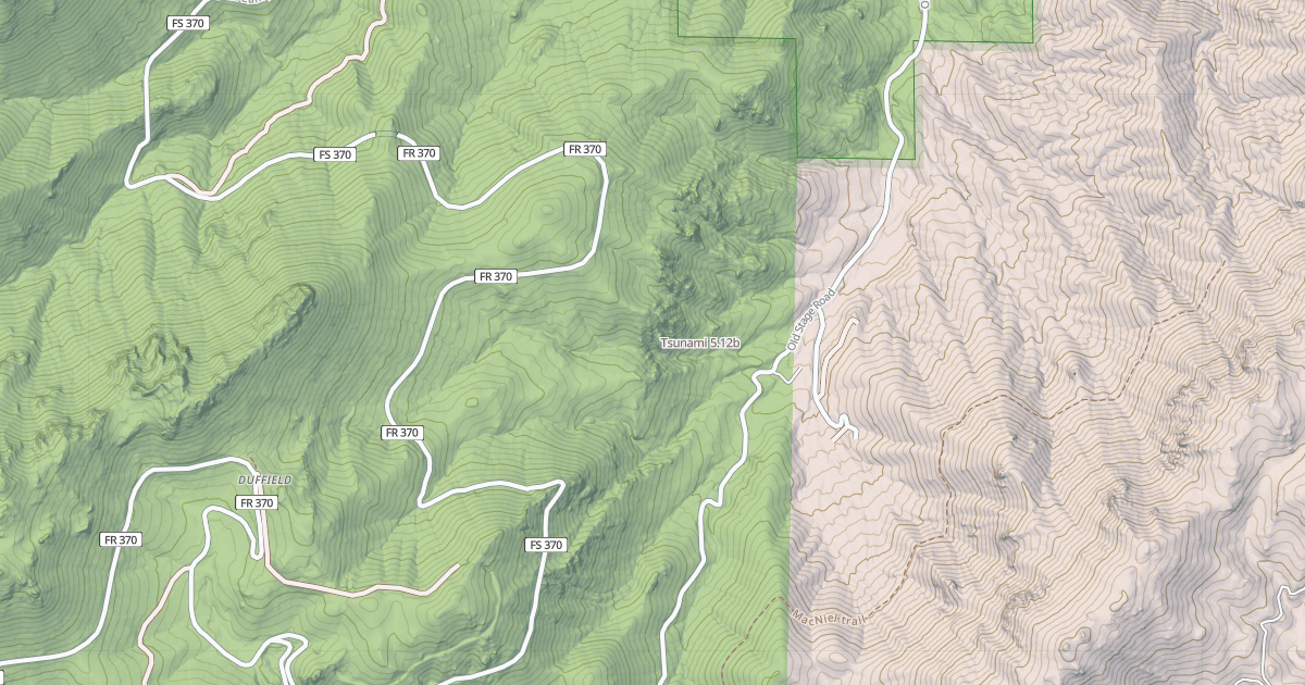 Map preview of Tsunami