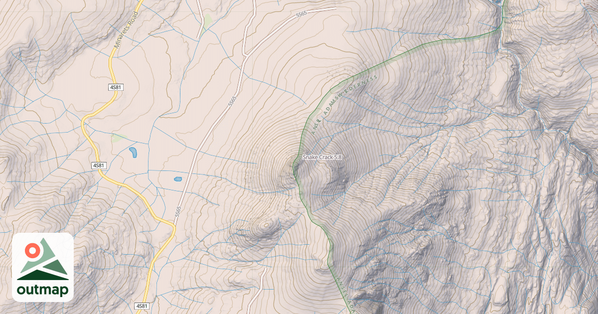 Map of Snake Crack
