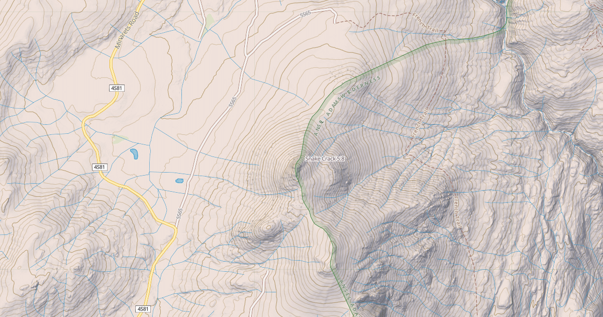 Map preview of Snake Crack