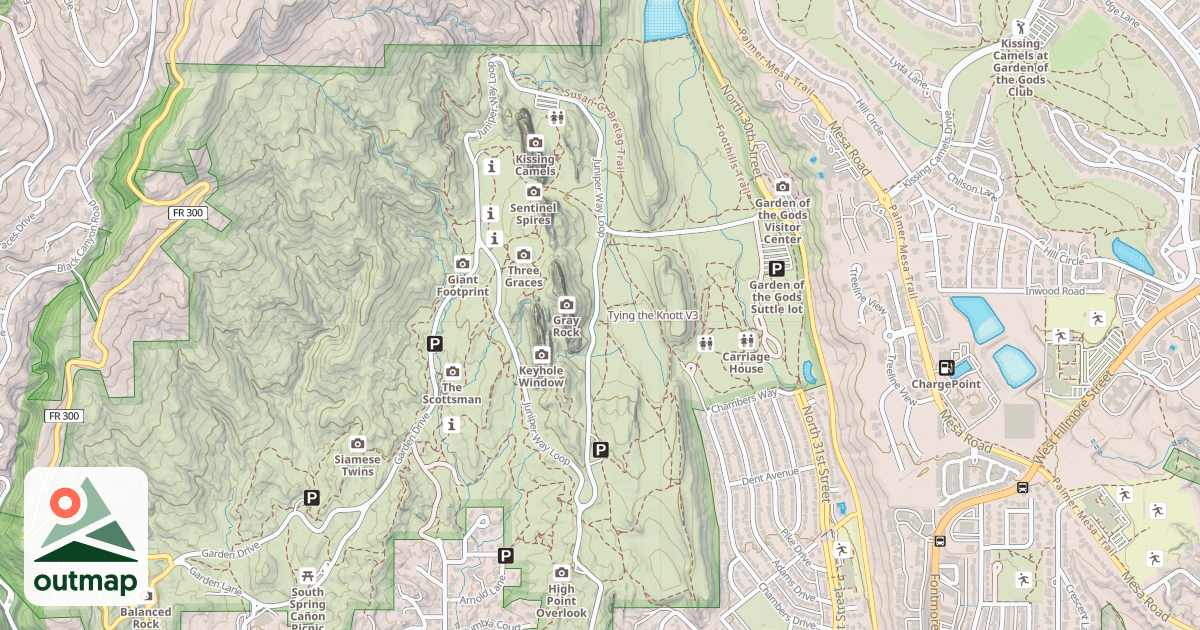 Map of Tying the Knott