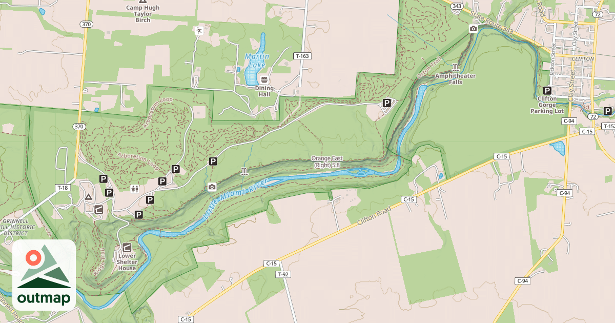 Map of Orange East (Right)