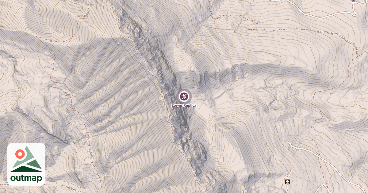Map of Lower Replica