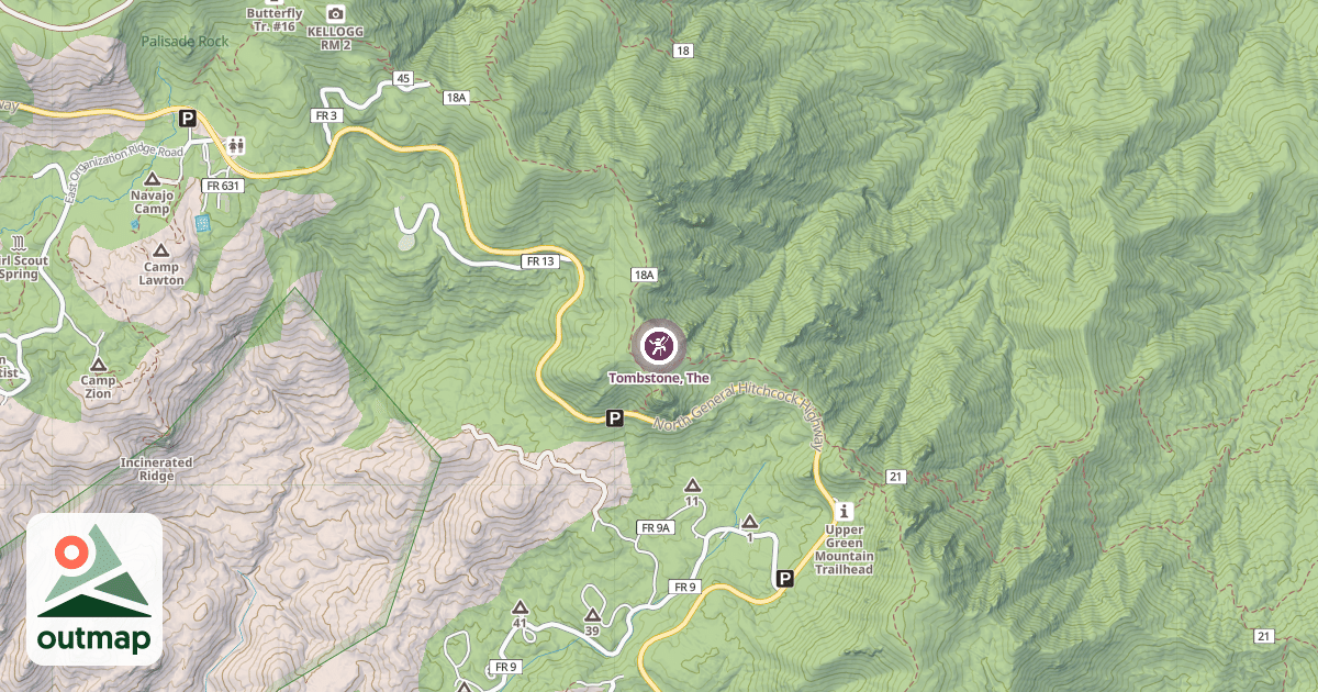 Map of Tombstone, The