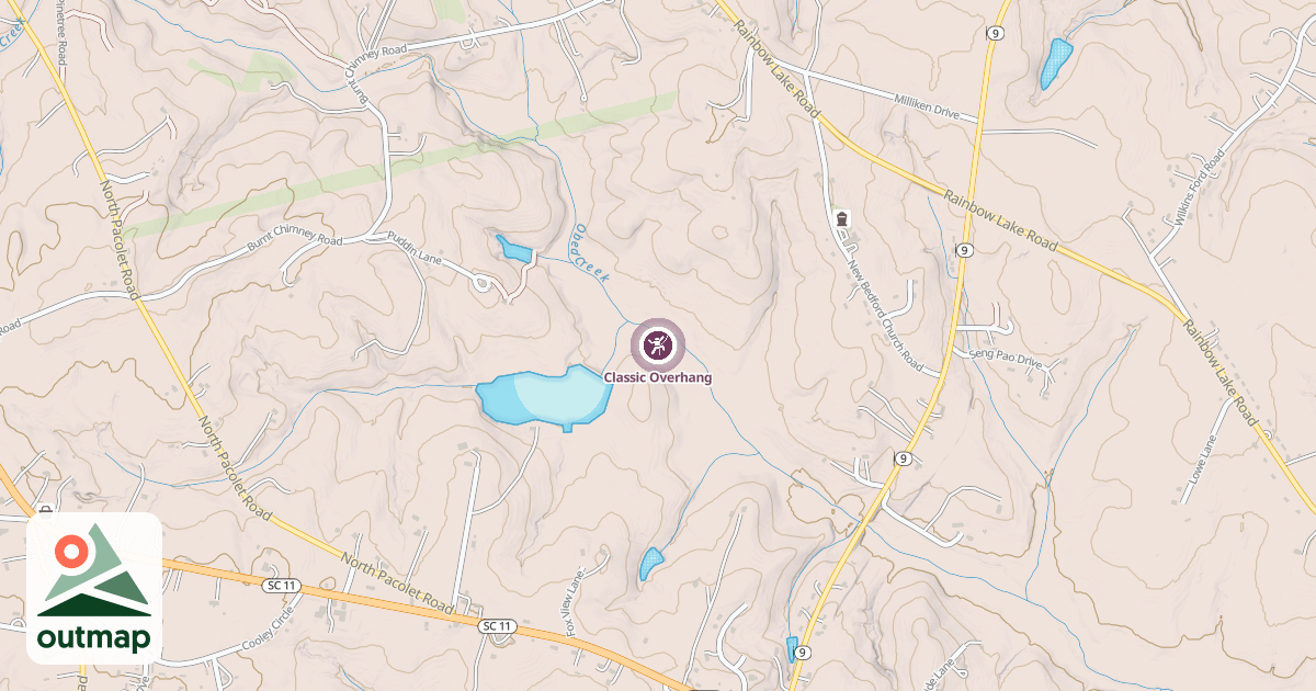 Map of Classic Overhang