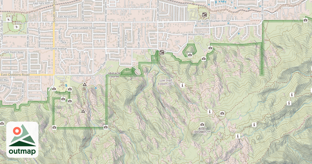 Map of Low Shelf Esteem