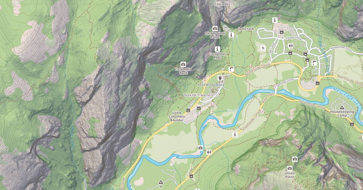 Map preview of Duck-Hit Traverse