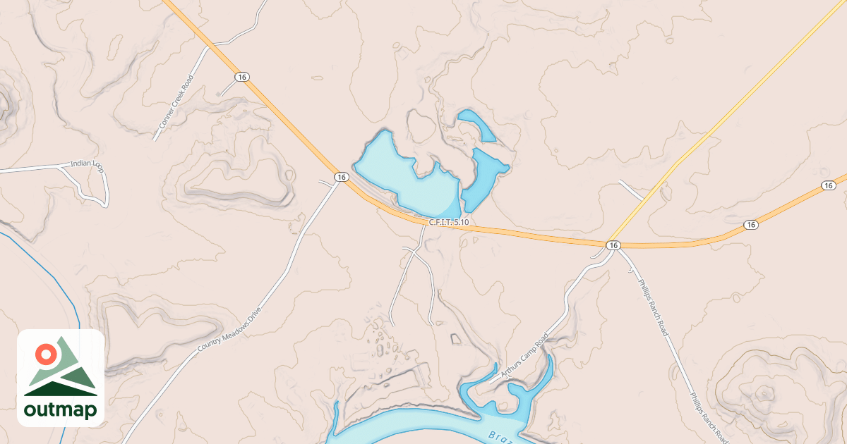 Map of C.F.I.T.