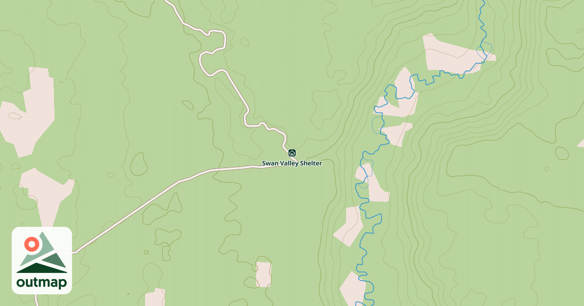 Map of Swan Valley Shelter