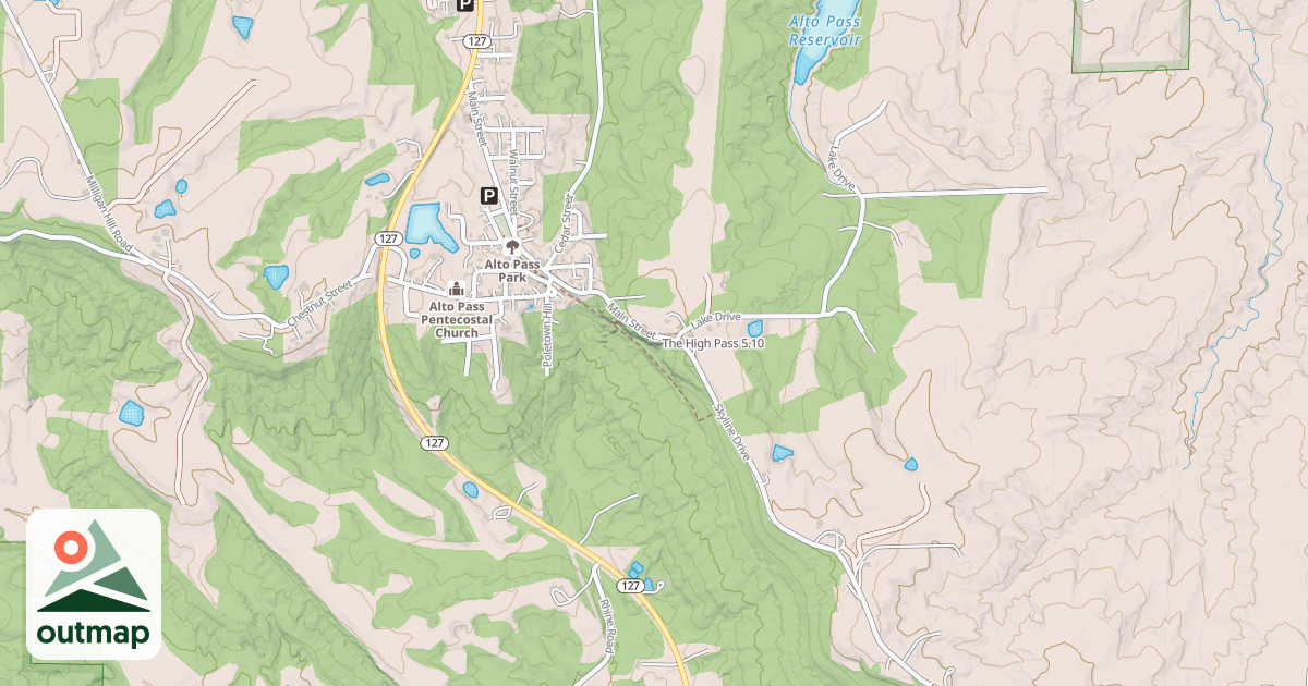 Map of The High Pass
