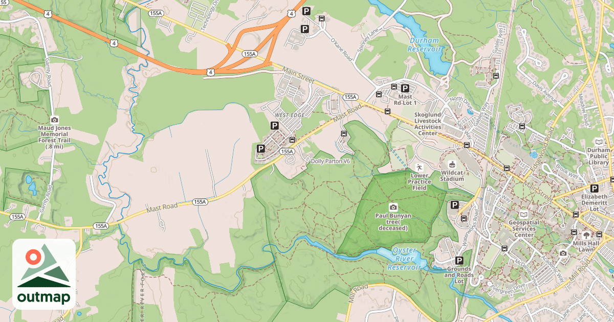 Map of Dolly Parton