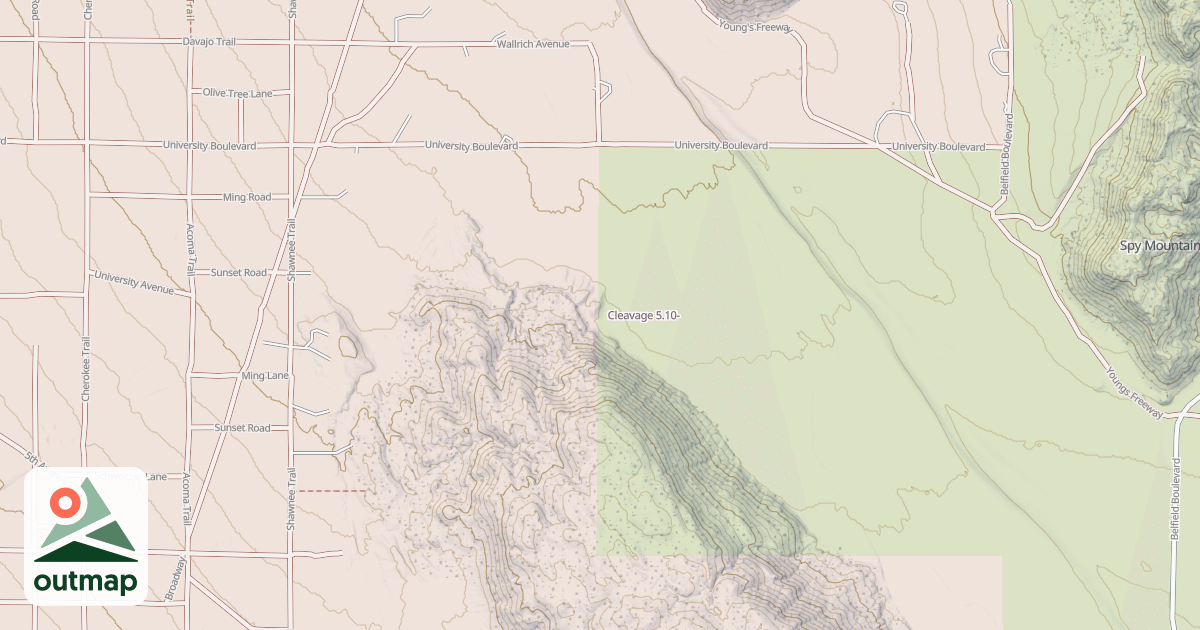 Map of Cleavage