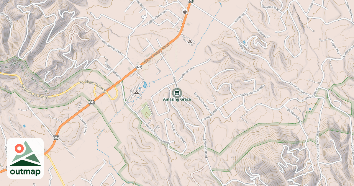 Map of Amazing Grace