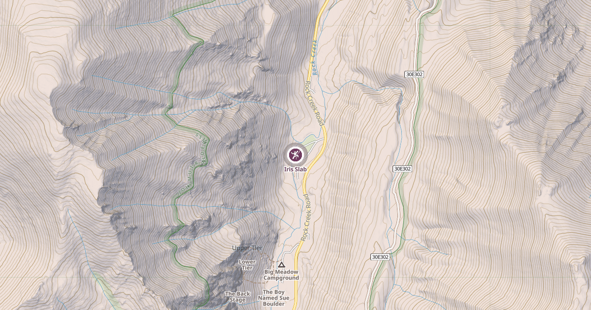 Map preview of Iris Slab