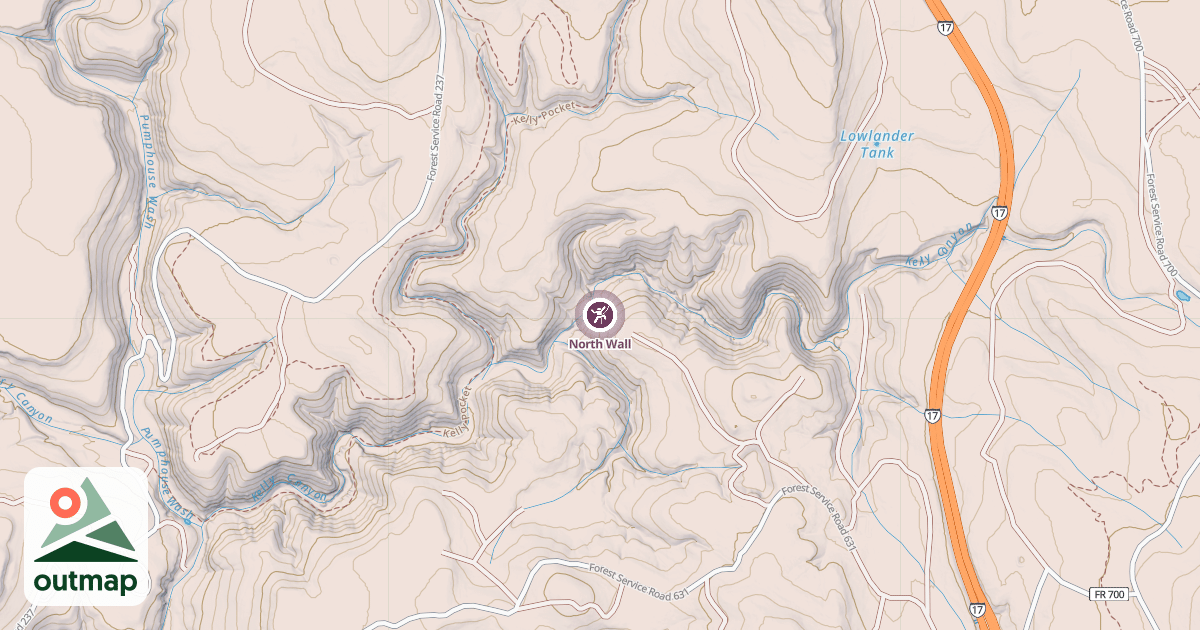 Map of North Wall