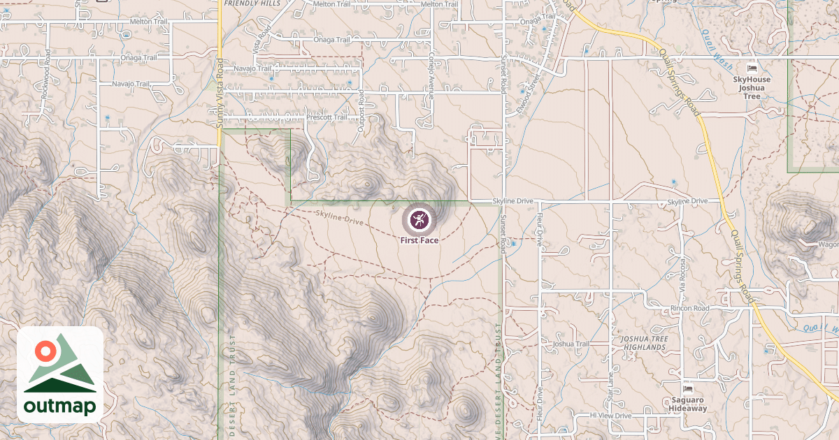Map of First Face