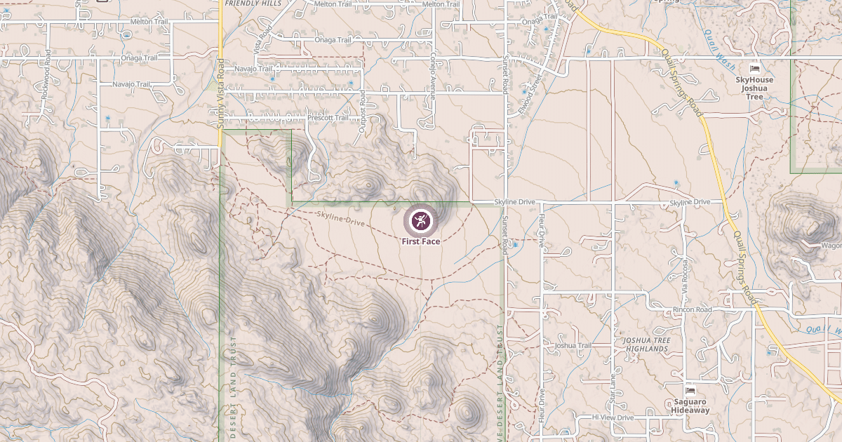 Map preview of First Face