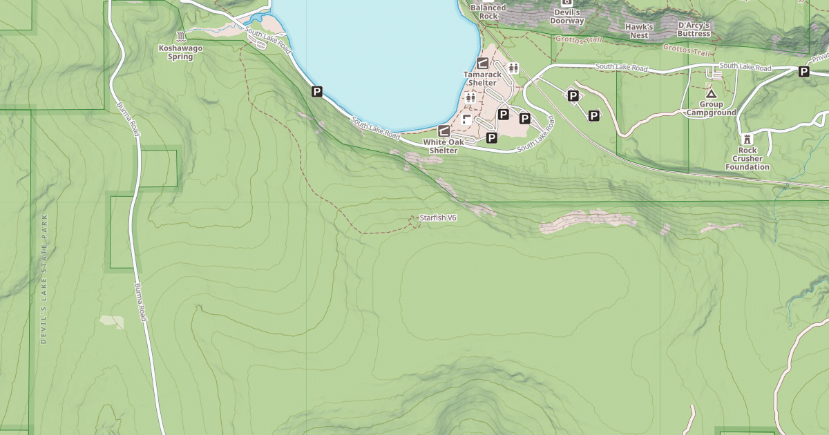 Map preview of Starfish