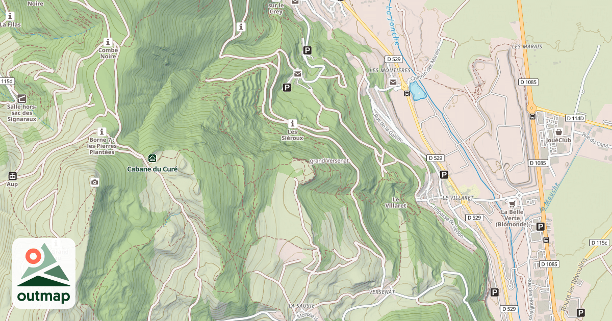 Map of grand Versenat