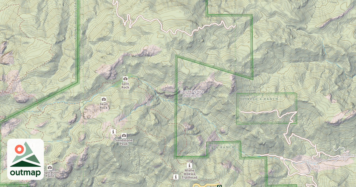 Map of Easy Peazy Nice and Easy