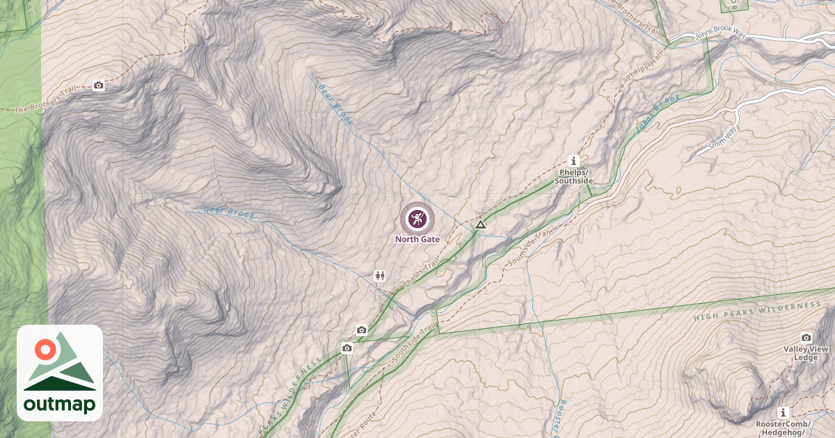 Map of North Gate