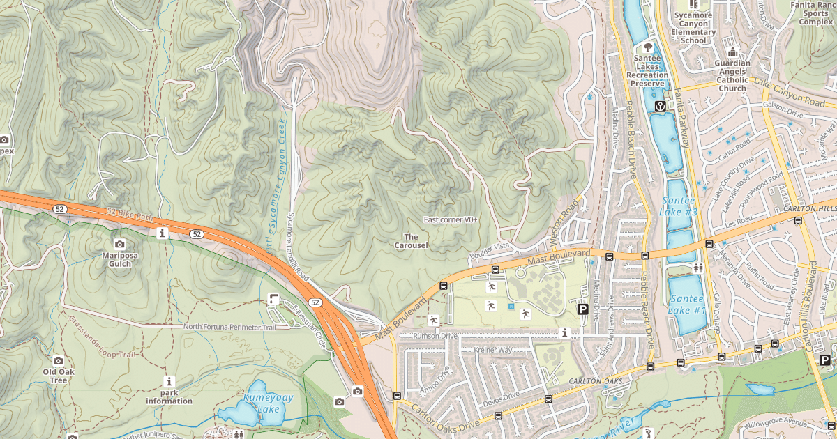 Map preview of East corner