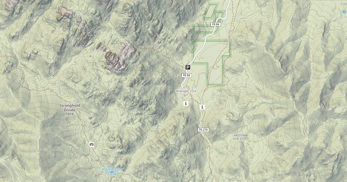 Map preview of Wrangler