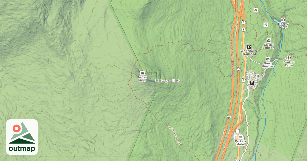 Map of Bill Escapes