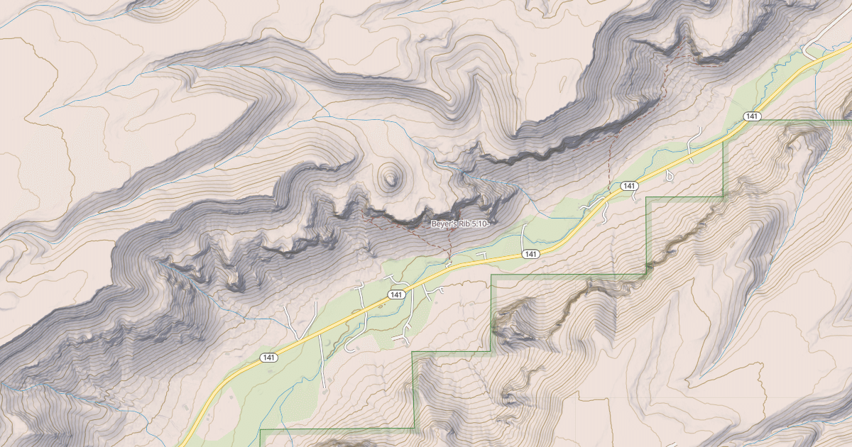 Map preview of Beyer's Rib