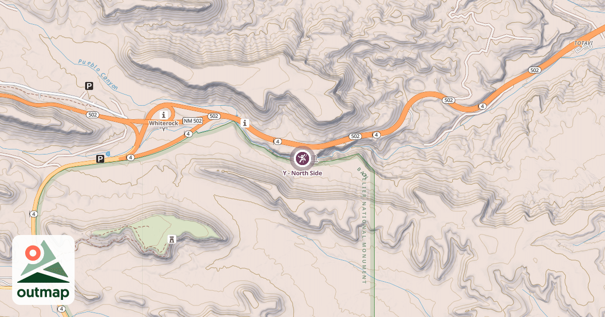 Map of Y - North Side