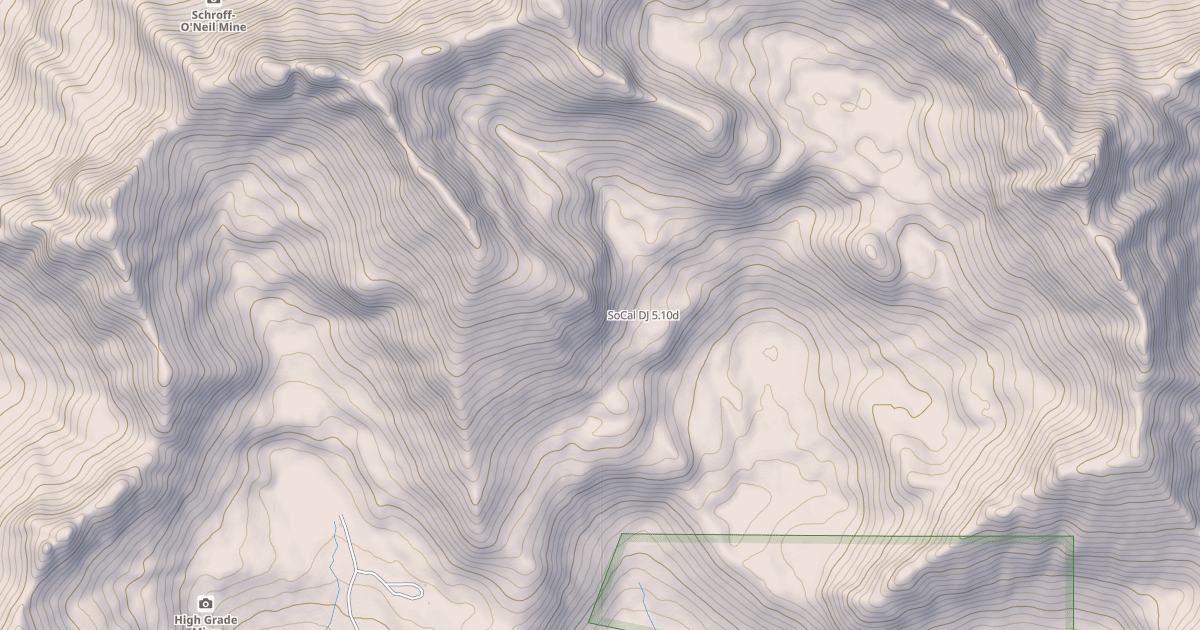 Map preview of SoCal DJ