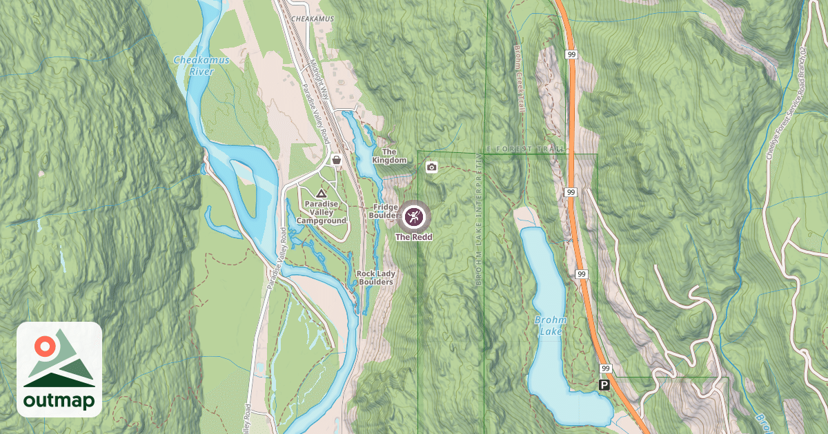 Map of The Redd