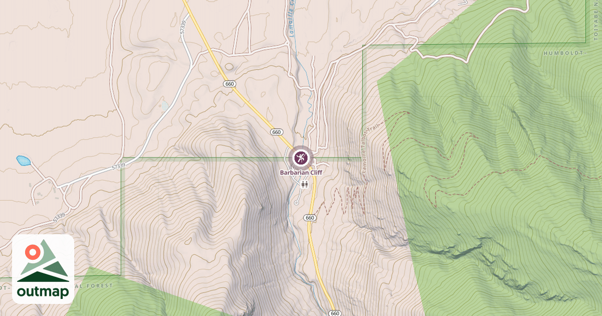 Map of Barbarian Cliff